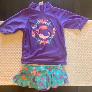 Girls Bathing 2 piece swimsuit